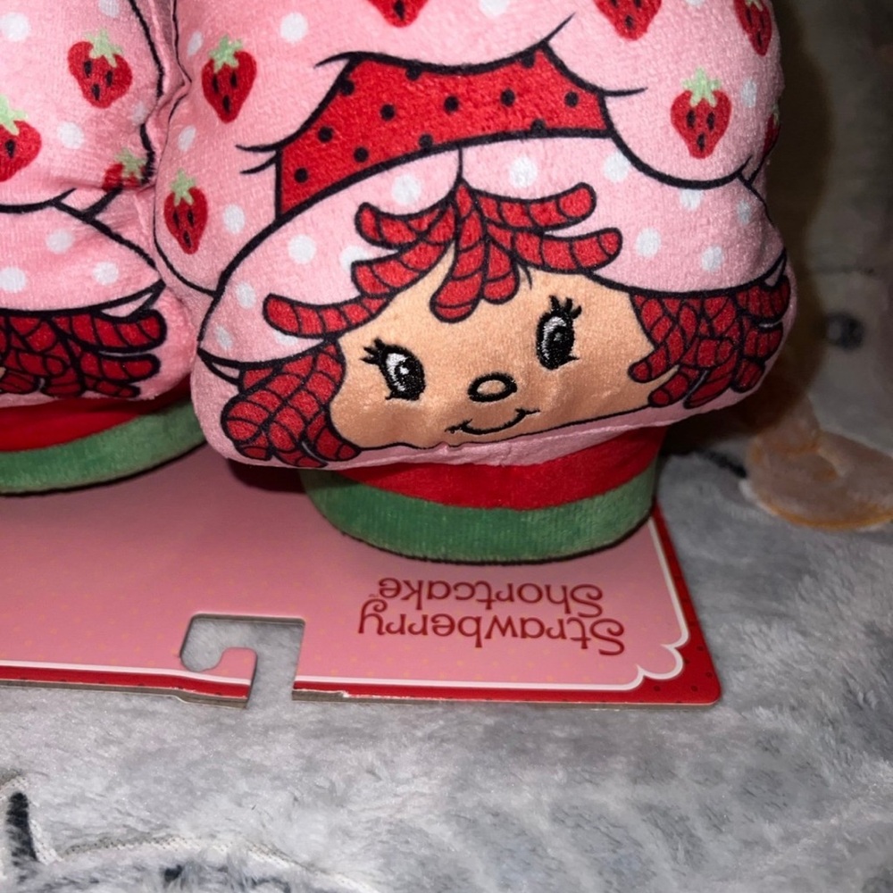 Strawberry Shortcake Plush Slippers